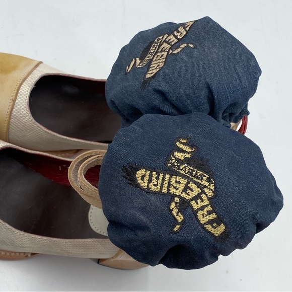 FREEBIRD Bonnie Shoes Size 10 Distressed Yellow Snake Print Leather (F14) - Picture 15 of 15